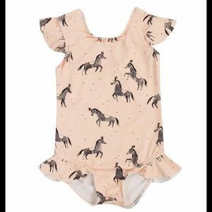 Rylee & Cru circus horses swimsuit, 2-3y